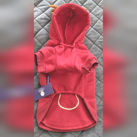 Cyeollo Dog Christmas Hoodie - Picture 2 of 7